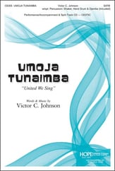 Umoja Tunaimba SATB choral sheet music cover